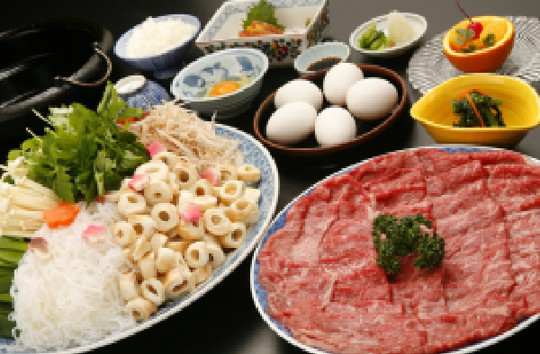 beef sukiyaki Package!!